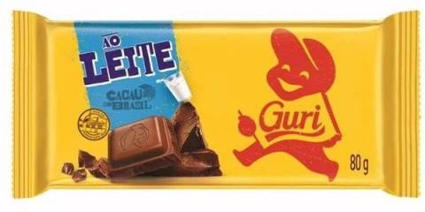 Nestlé troca 'Garoto' por 'Guri' em barra de chocolate