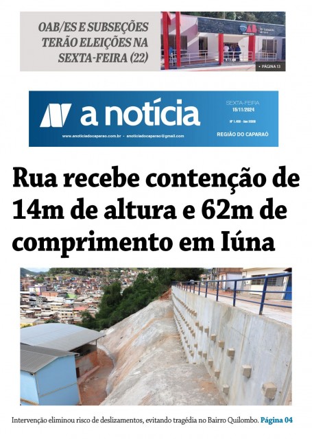 A Notícia - 15/11/24