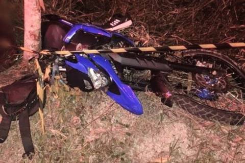 Dores do Rio Preto: jovem de 18 anos morre em acidente na ES190 em Mundo Novo