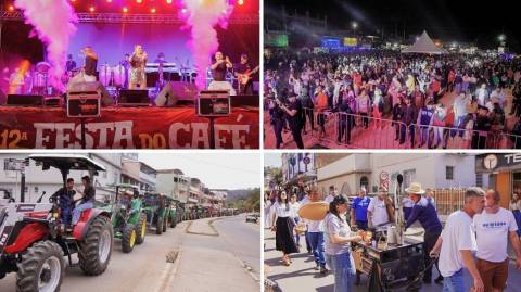Festa do Café de Iúna levou tradição cafeeira para as ruas da cidade