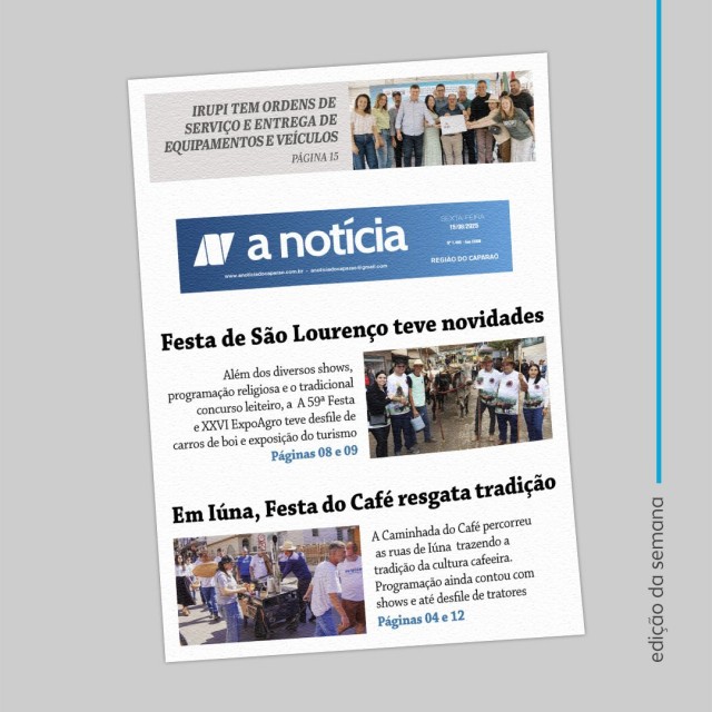 A Notícia do Caparaó - 15/08/25
