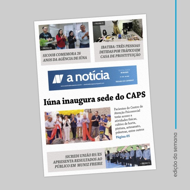 A Notícia do Caparaó - 05/09/25