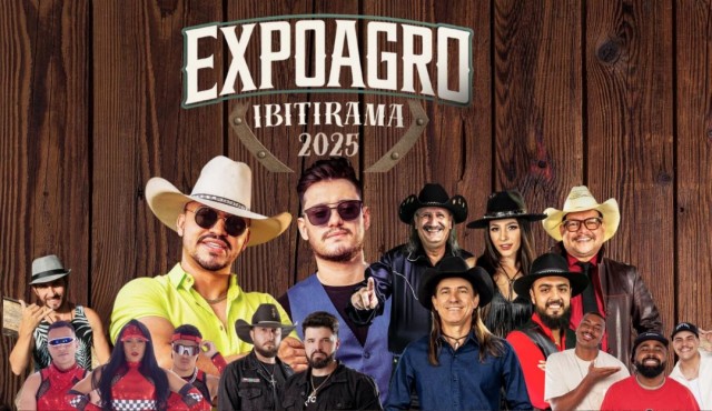 Programação da Expoagro de Ibitirama 2025 será aberta nesta quinta-feira (18)