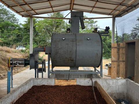 Secador de café a gás é instalado através do projeto “Cafeicultura Sustentável” do Incaper