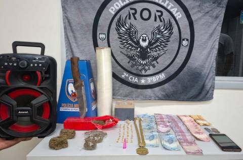 Guaçuí: adolescente detido assume tráfico de drogas e diz à polícia que vai continuar vendendo