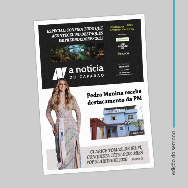 A Notícia do Caparaó - 28/11/25