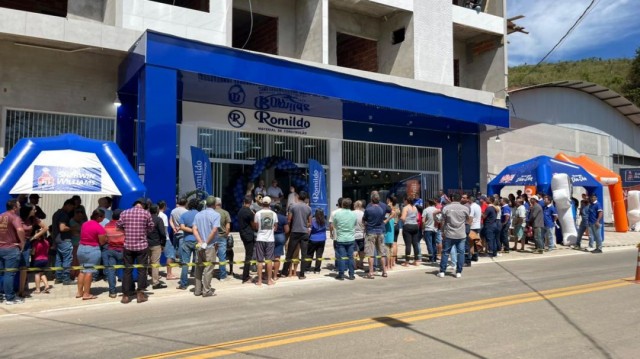Loja Romildo Material de Construção inaugura com sucesso filial em Iúna