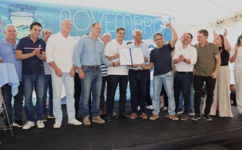 Ricardo Ferraço autoriza e anunciou investimentos em Ibatiba nesta sexta-feira (28)