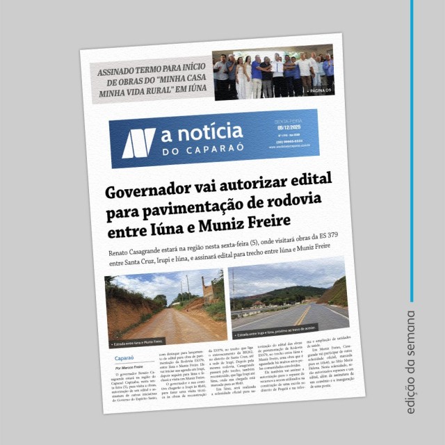 A Notícia do Caparaó - 05/12/25