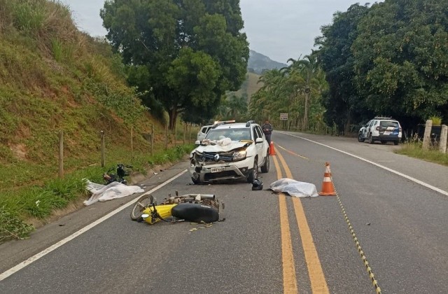 Três pessoas morrem em duplo acidente em Jerônimo Monteiro