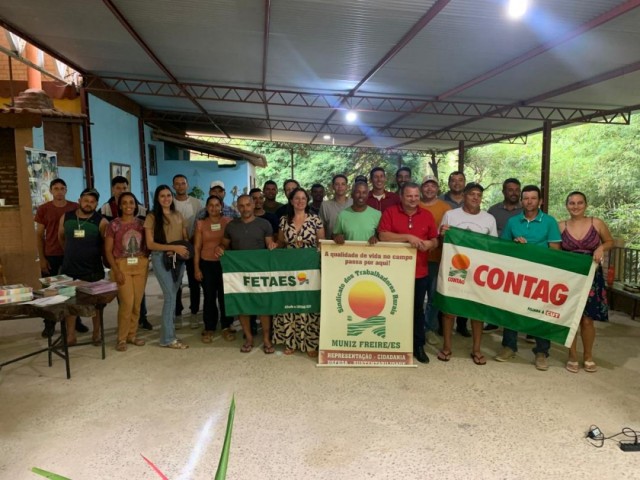 Nova diretoria do STR de Muniz Freire toma posse e reafirma compromisso com as lutas do campo
