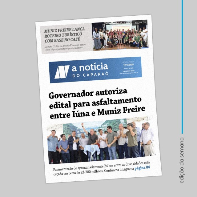 A Notícia do Caparaó - 12/12/25