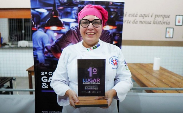 Chef Márcia Danielli vence a etapa estadual do Concurso Abrachefs em Iúna