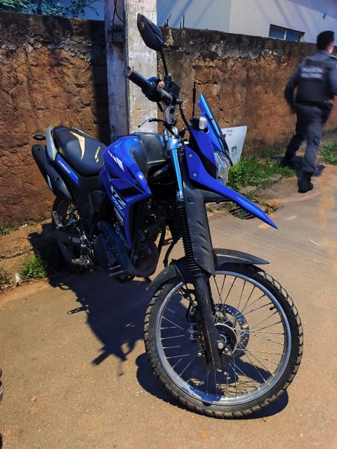 Moto do RJ é recuperada pela Polícia Militar capixaba em Bom Jesus do Norte