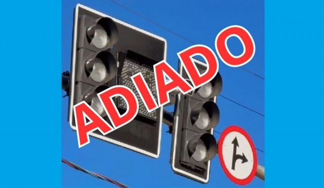 Adiada a ativação de novos semáforos em Iúna devido às chuvas