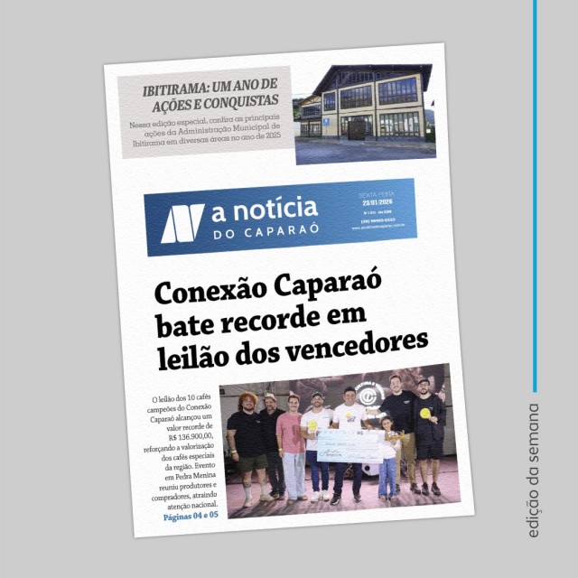 A Notícia do Caparaó - 23/01/26