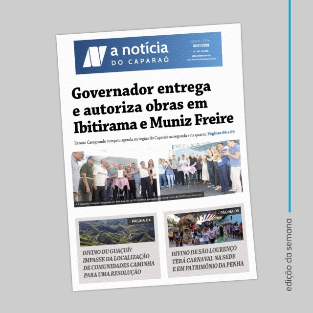 A Notícia do Caparaó - 30/01/26