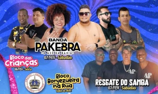 Pré-Carnaval de Bom Jesus do Norte movimenta a cidade com música e tradição