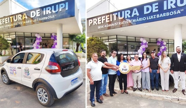 Irupi recebe kit para fortalecer atendimento a mulheres em situação de violência