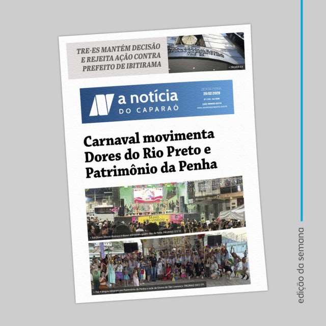 A Notícia do Caparaó - 20/02/26
