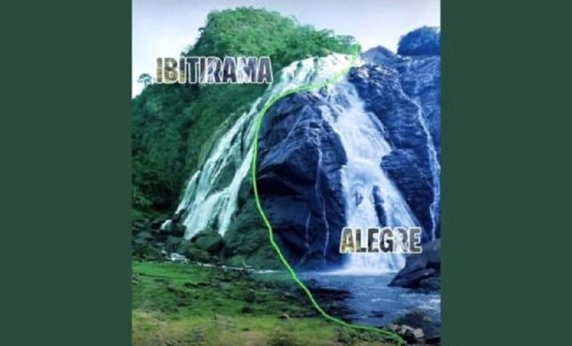 Cachoeira da Fumaça: um espetáculo compartilhado entre Ibitirama e Alegre