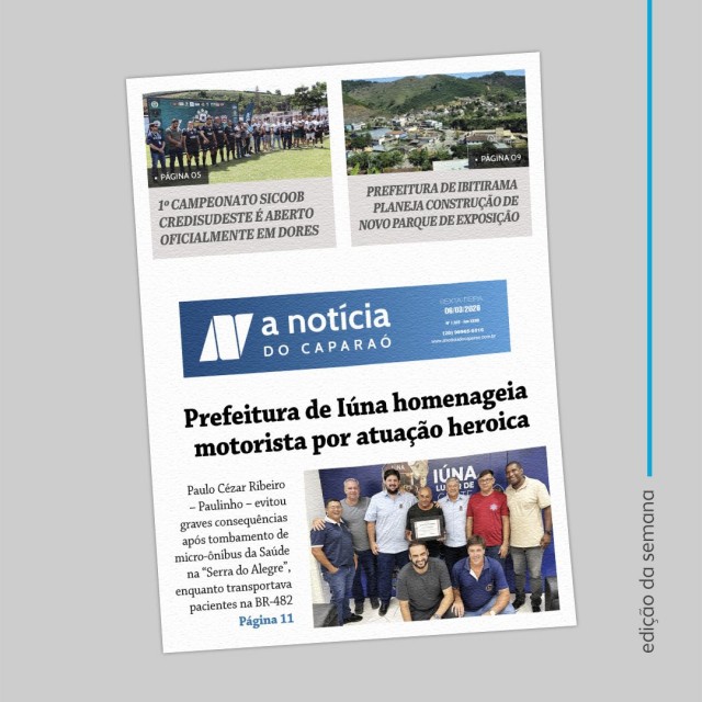 A Notícia do Caparaó - 06/03/26