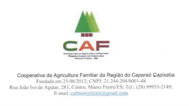 CAF - EDITAL DE CONVOCAÇÃO DE ASSEMBLEIA GERAL ORDINÁRIA E EXTRAORDINÁRIA