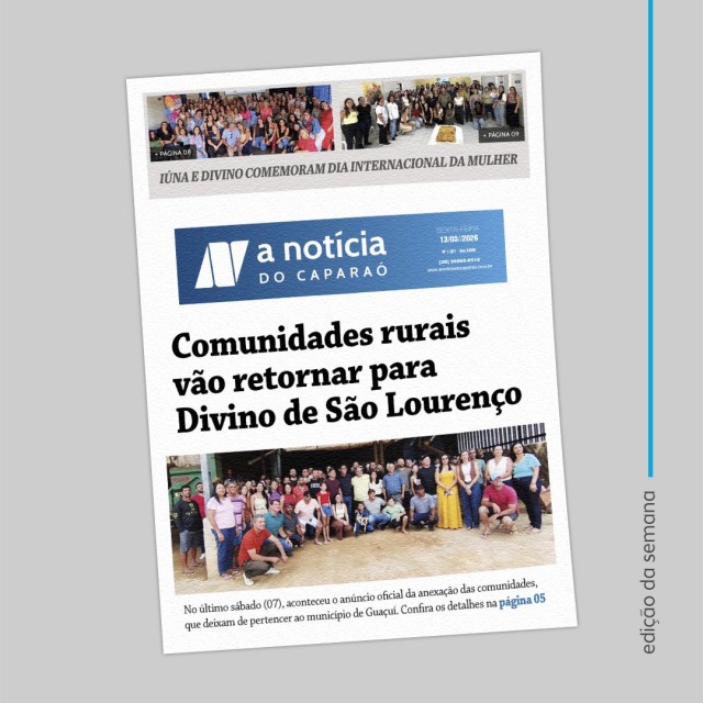 A Notícia do Caparaó - 13/03/26