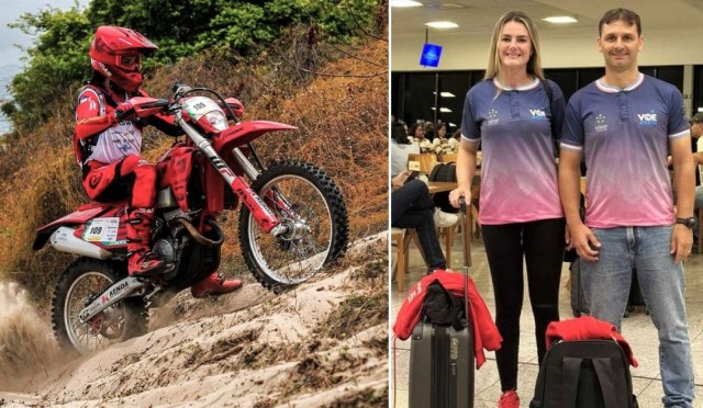 Késsia Tristão, de Muniz Freire, encara as trilhas do sul no Brasileiro de Enduro