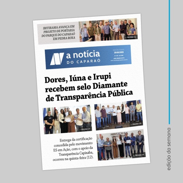A Notícia do Caparaó - 20/03/26