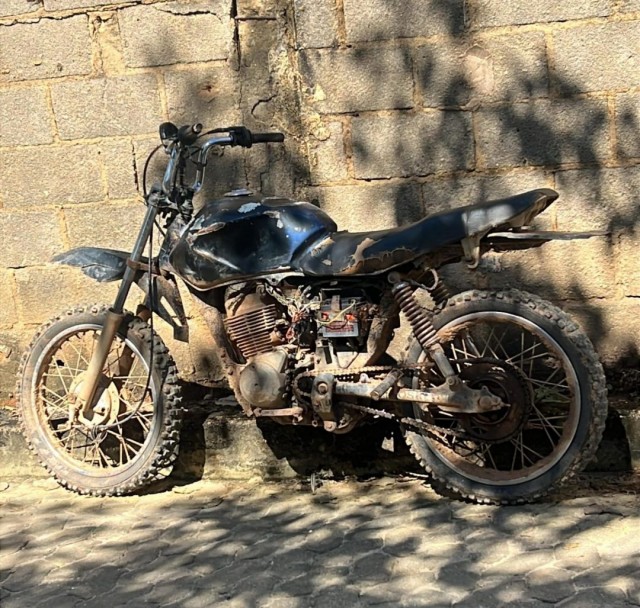 Polícia Militar recupera moto com restrição de furto em Jerônimo Monteiro