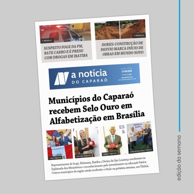 A Notícia do Caparaó - 27/03/26