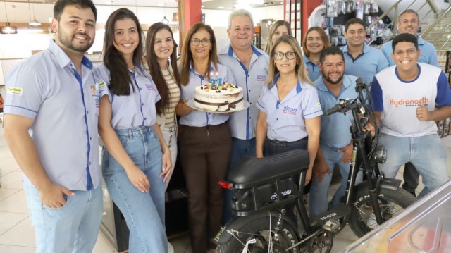 Giovani Material de Construção celebra 27º aniversário com sorteio e confraternização