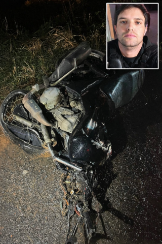 Ibatiba: motociclista morre em colisão com Porsche na BR-262