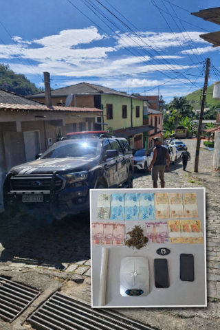 Polícia realiza operação contra o tráfico e apreende drogas em Ibitirama