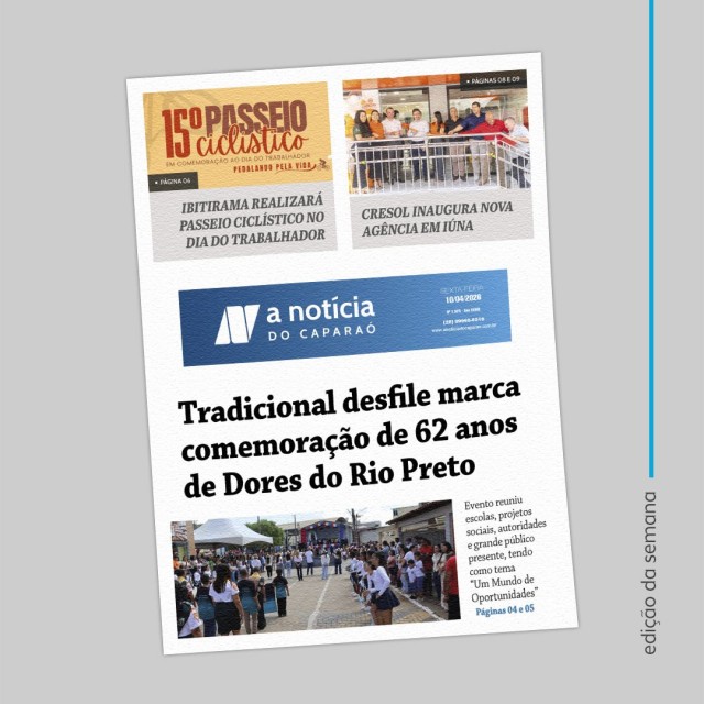 A Notícia do Caparaó - 10/04/26
