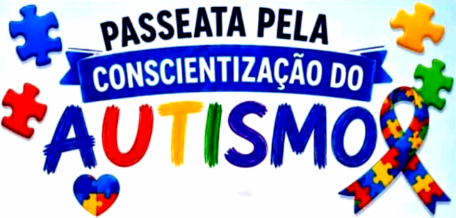 Divino de São Lourenço realiza passeata de conscientização do autismo nesta quinta (30)