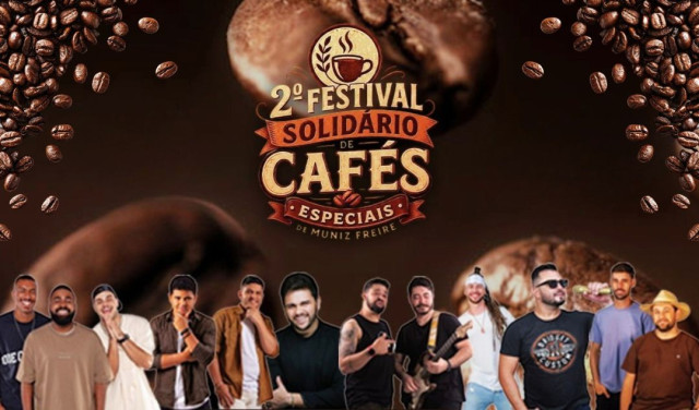 Festival Solidário de Cafés Especiais movimenta Muniz Freire nos dias 15 e 17