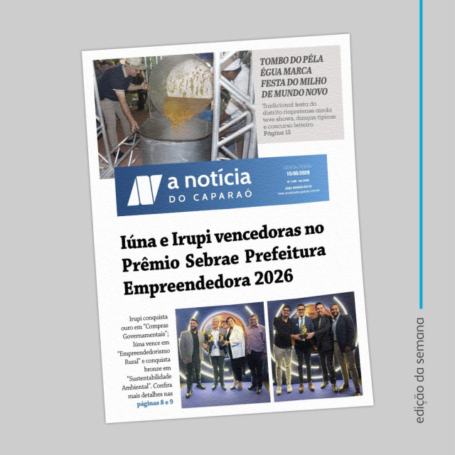 A Notícia do Caparaó - 15/05/26