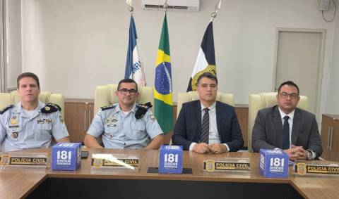 Coletiva detalha investigação envolvendo civis e policiais militares em Ibatiba e Iúna