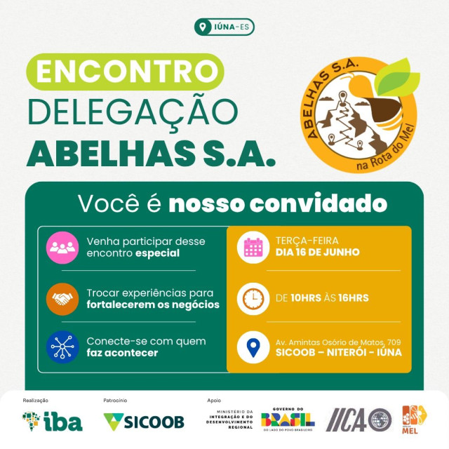 Iúna recebe encontro da Delegação Abelhas S.A nesta terça-feira