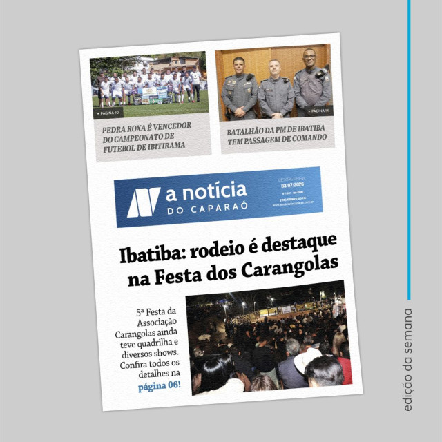 A Notícia do Caparaó - 03/07/26