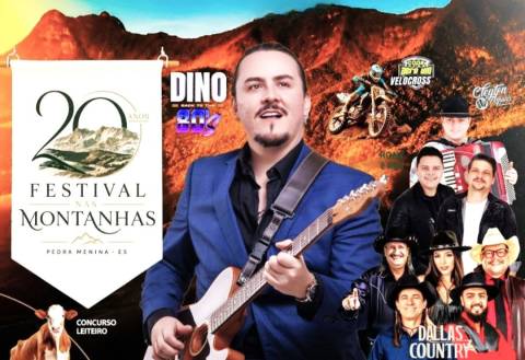 Pedra Menina celebra 20 anos do Festival nas Montanhas a partir desta quinta-feira (16)