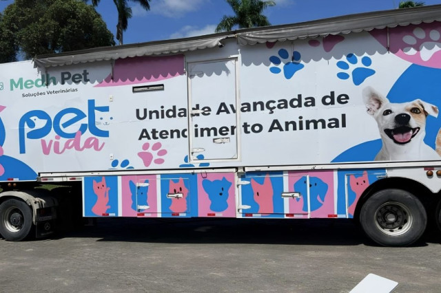 Carreta do Pet Vida estará em Dores do Rio Preto nesta quarta (29) e quinta (30)