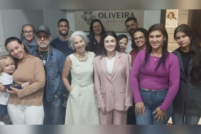 Oliveira Advocacia comemora quatro anos com culto e confraternização em Iúna