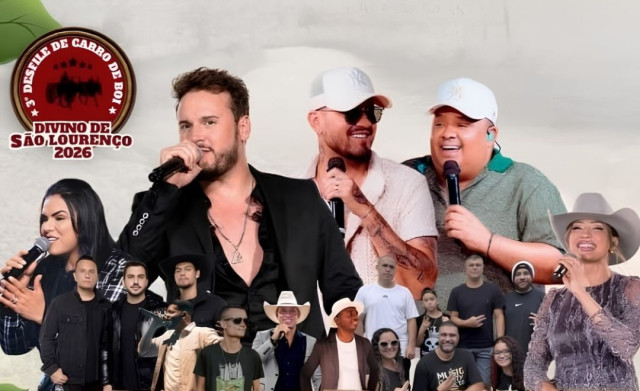 Divino de São Lourenço realiza a 60ª Festa e XXVII ExpoAgro de quinta (6) a segunda (10)