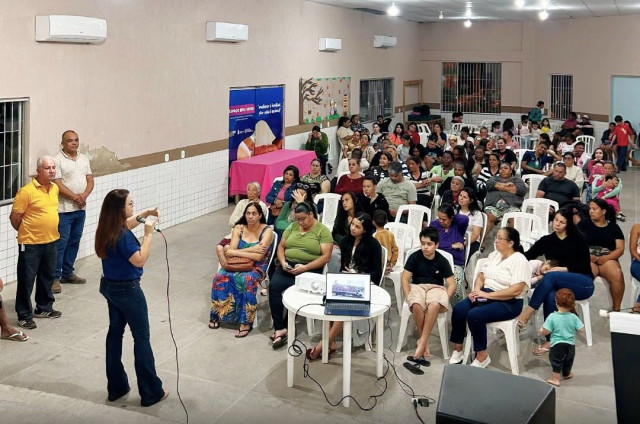 Ação em Iúna apresenta reciclagem como oportunidade para beneficiários do CadÚnico